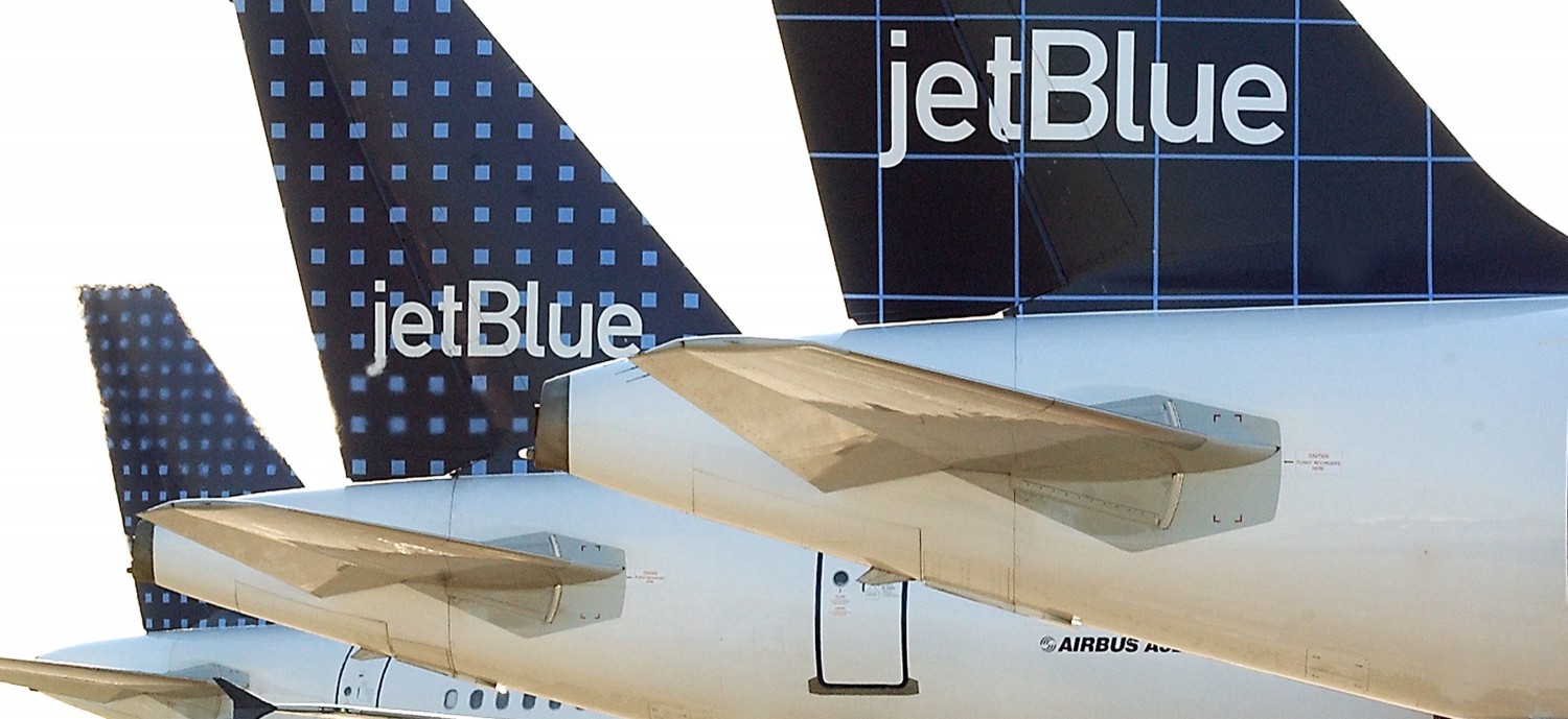 FILE PHOTO: Jet Blue Announces Flights Out Of LaGuardia