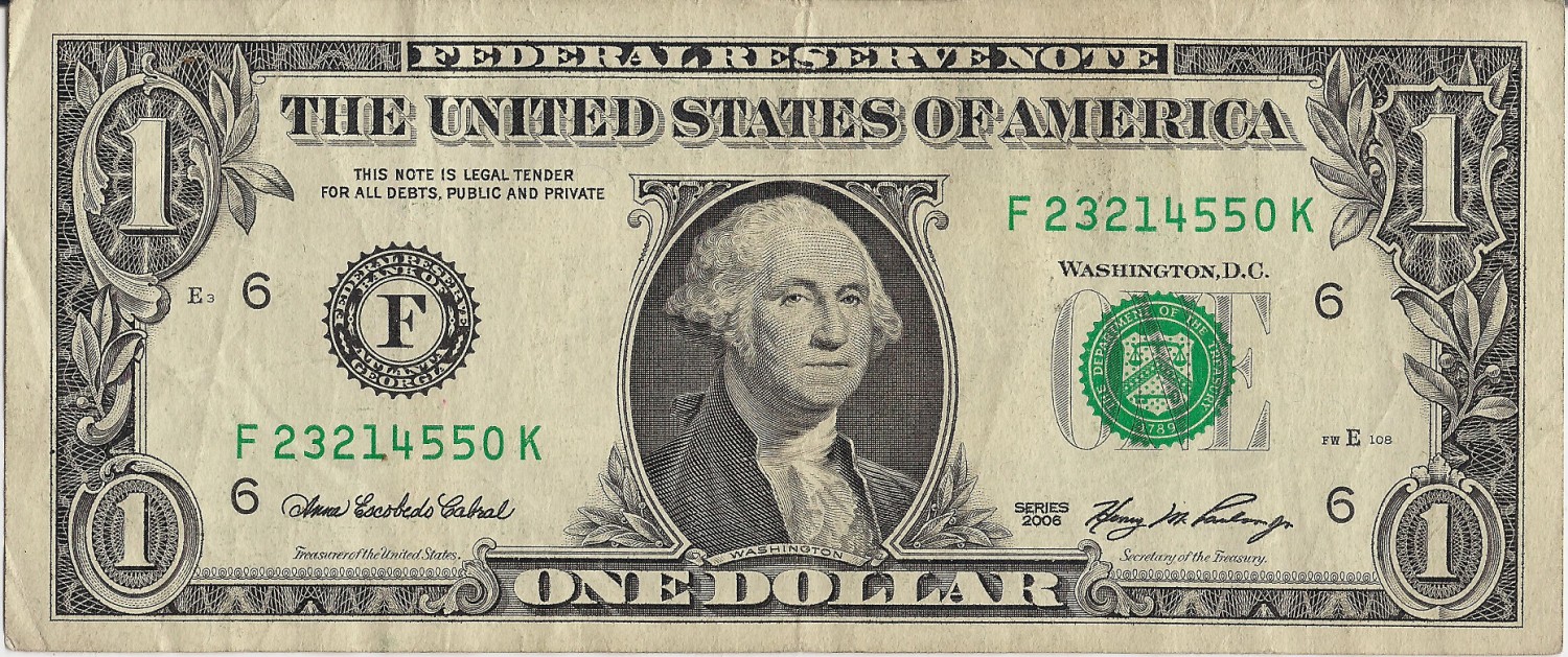 Dollar Bill (Front)
