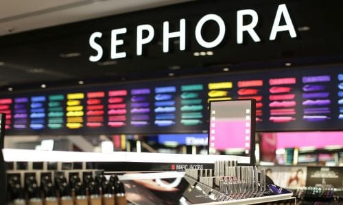 Crowds Queue For The Opening Of Sydney's First Sephora Store