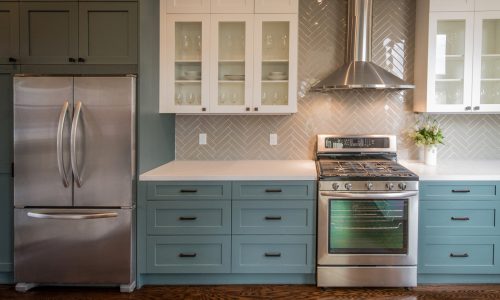 tiffany blue kitchen design