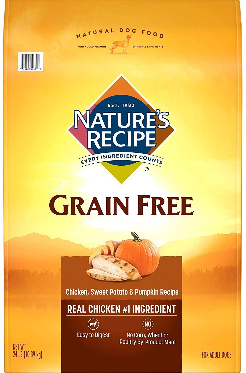 Nature’s Recipe Real Chicken Dry Dog Food