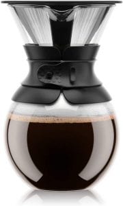Bodum Manual Stainless Steel Pour-Over Coffee Maker