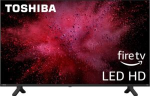 Toshiba Apple Airplay Immersive Audio Television, 32-Inch