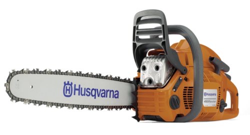 Husqvarna 455 Quick-Release Air Filter Gas Chainsaw, 20-Inch