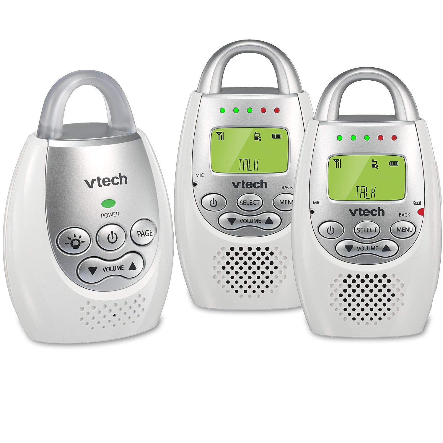 VTech DM221-2 Sound Sensitive LED Baby Monitor