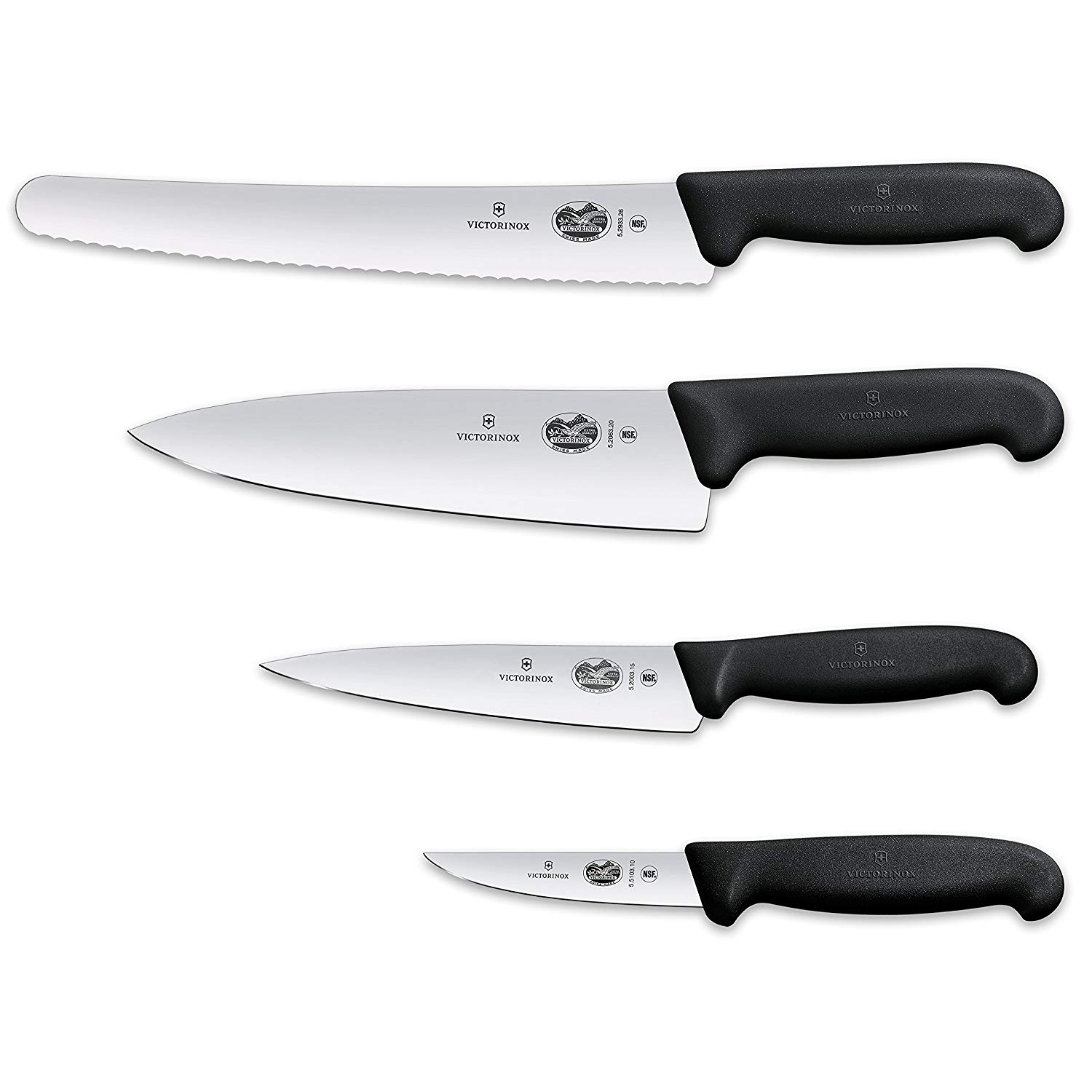 Victorinox Professional Long-Lasting Knife Set, 4-Piece