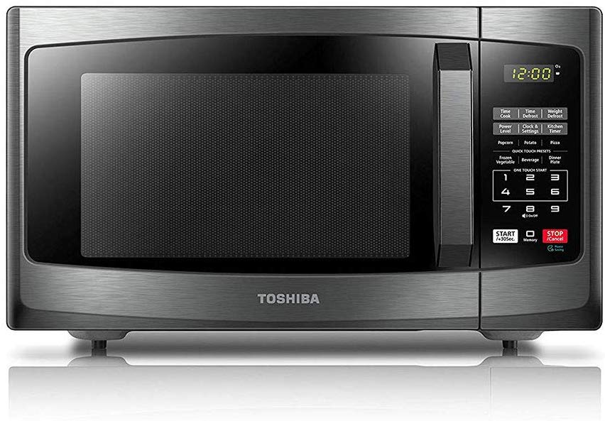 Toshiba One Touch Start ECO Mode Microwave Oven