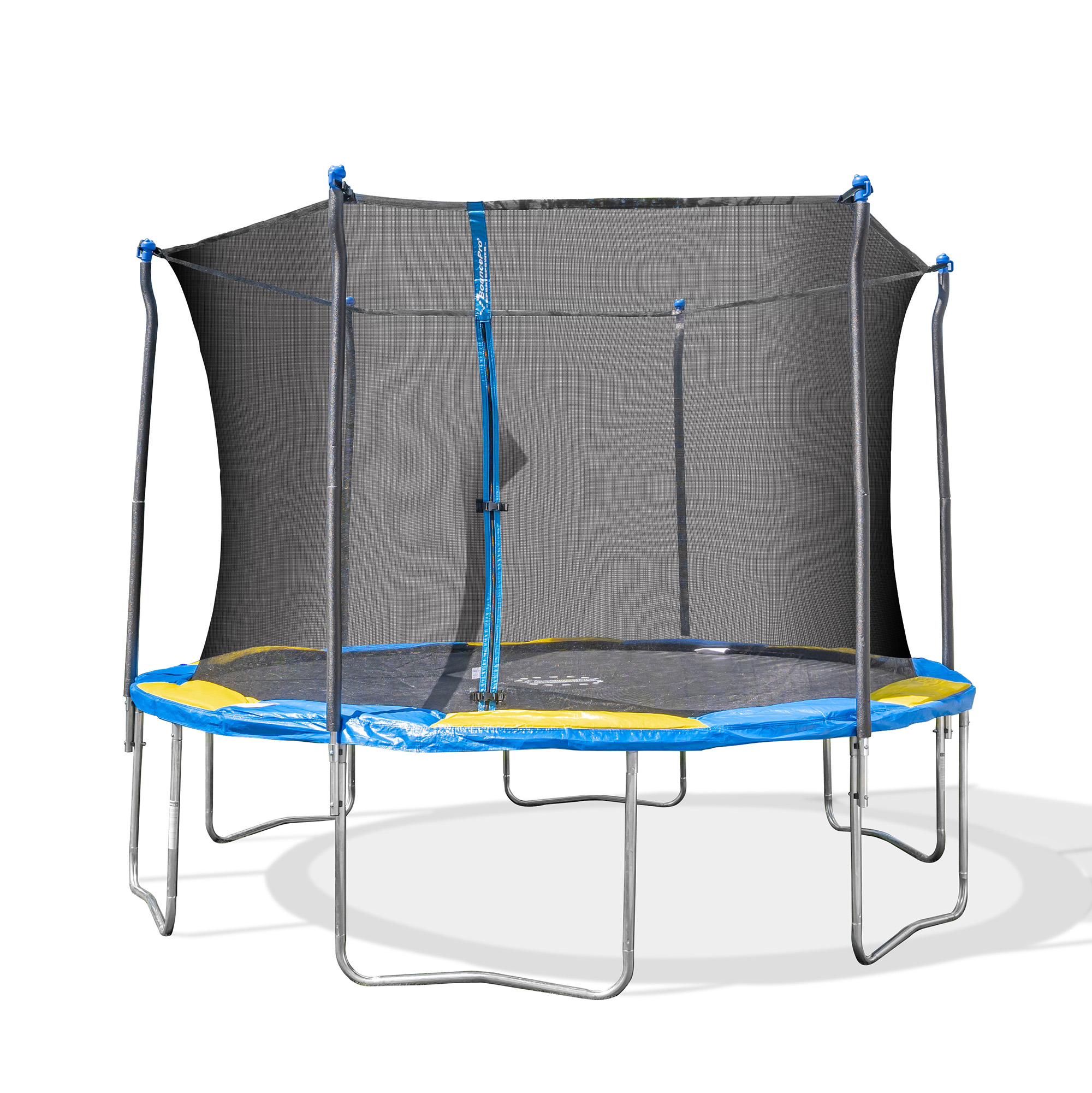 Bounce Pro Safety Enclosure Net Trampoline, 12-Feet