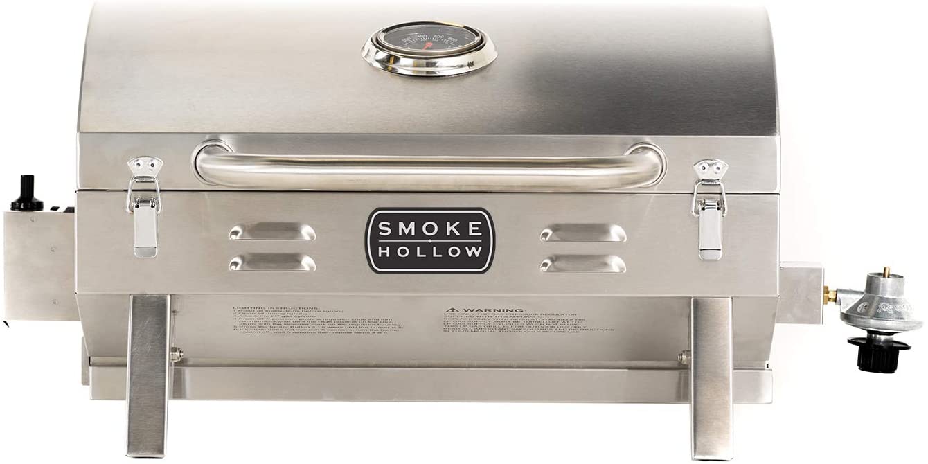Masterbuilt SH19030819 Propane Tabletop Stainless Steel Gas Grill