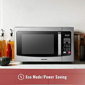 Toshiba One Touch Start ECO Mode Microwave Oven