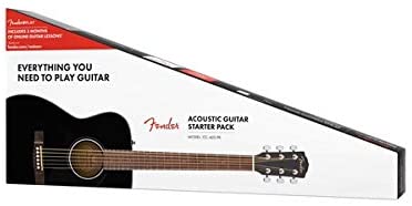 Fender CC-60S Starter Pack Right Handed Acoustic Guitar