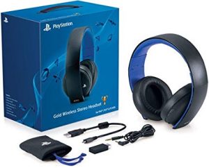 PlayStation Gold Adaptable Audio Gaming Headset