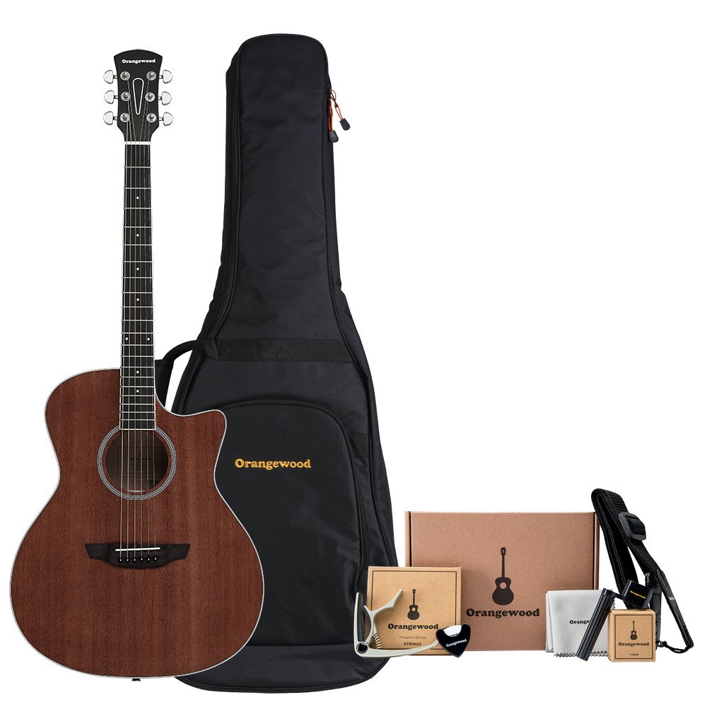 Orangewood Rey Grand Auditorium Cutaway Acoustic Guitar