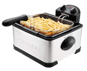 Chefman Family Mess-Free Electric Deep Fryer