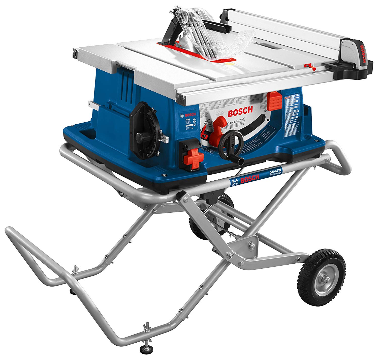 Bosch Table Saw With Gravity-Rise Stand