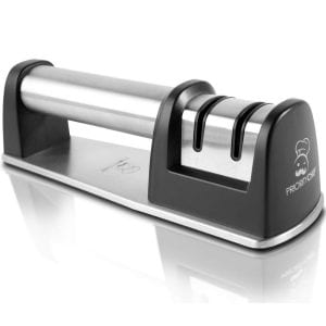 PriorityChef Stainless Steel Professional Knife Sharpener