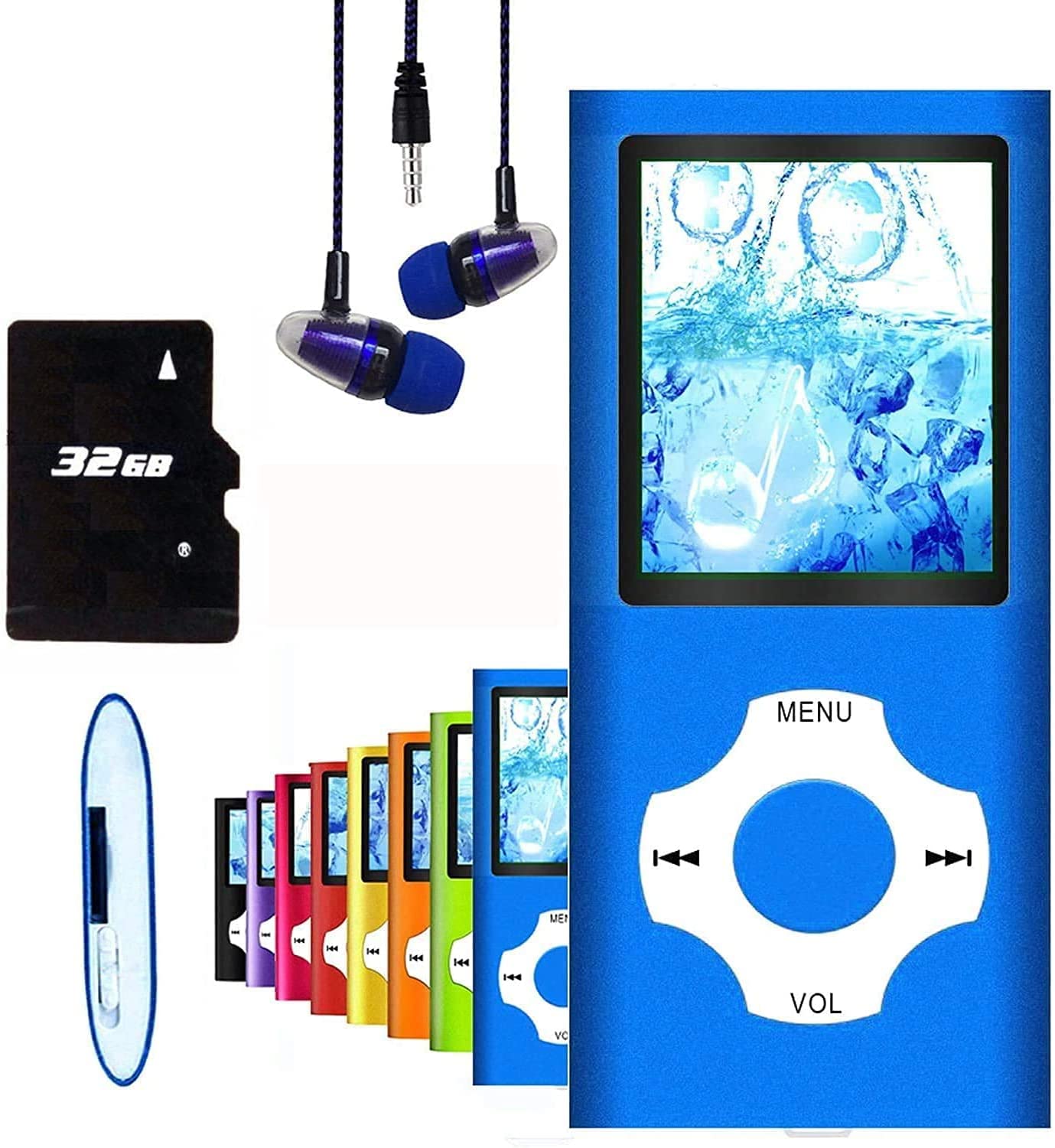 Hotechs Portable Noise Canceling MP3 Player, 32GB