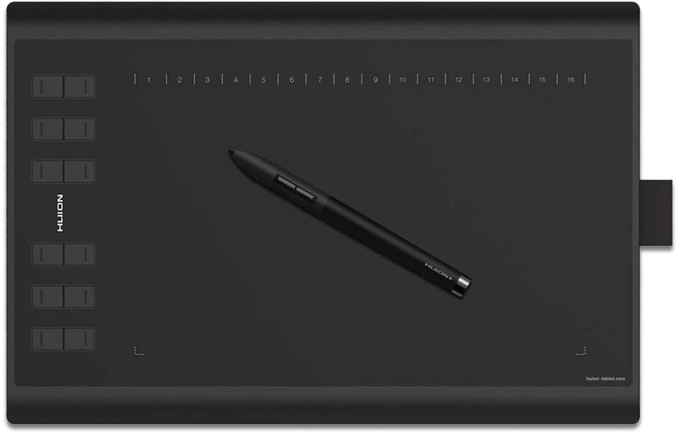 HUION 1060 Plus Graphic Drawing Tablet & Pen