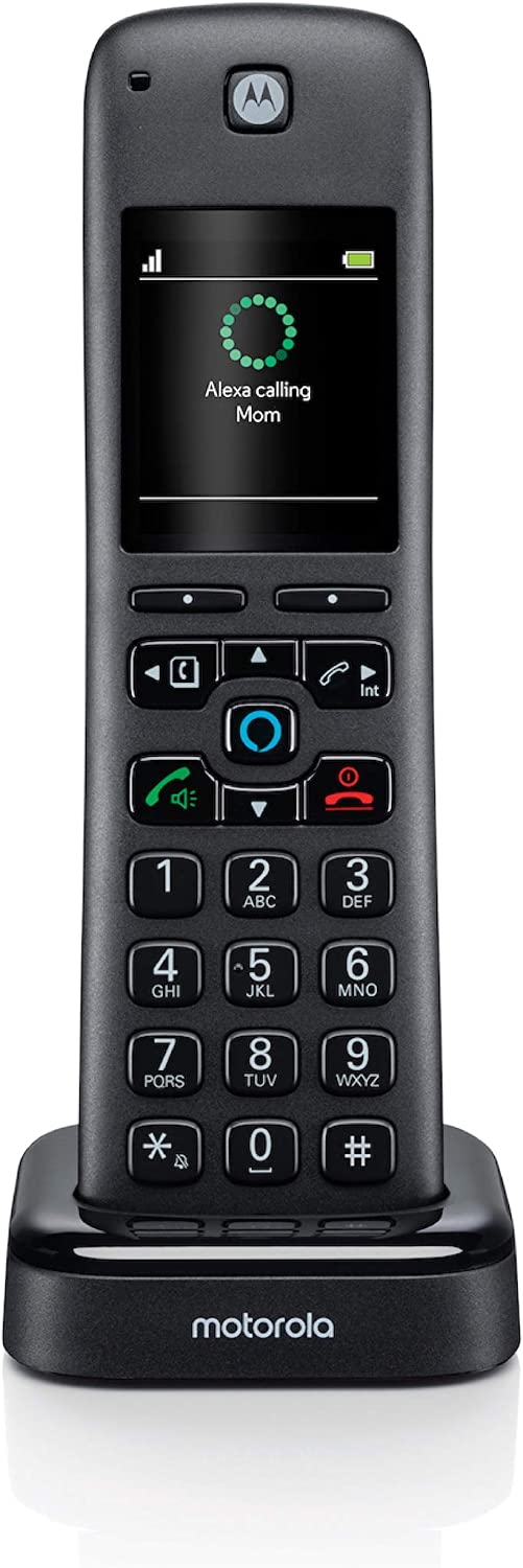 Motorola Color Display Alexa Compatible Cordless Phone