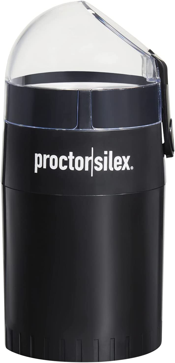 Proctor Silex E160BYR Easy On/Off One-Button Electric Coffee Grinder
