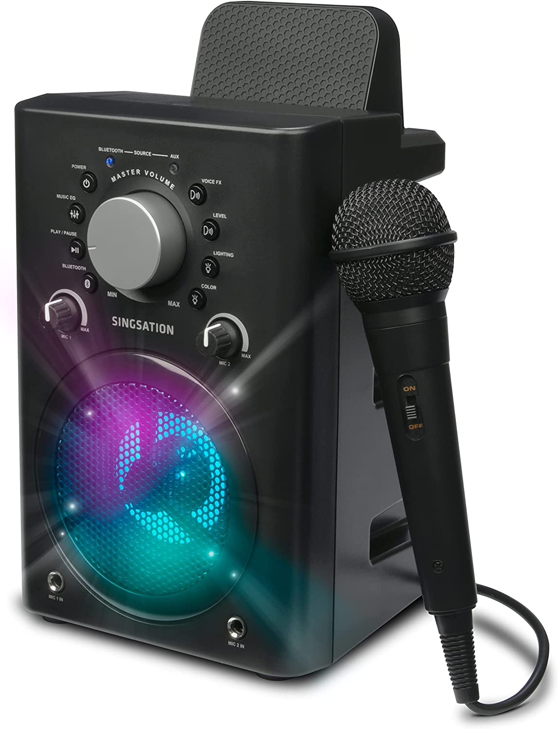 Singsation Voice Affects Tablet Compatible Karaoke Machine