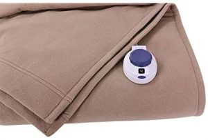 SoftHeat Micro-Fleece Machine Washable Electric Blanket