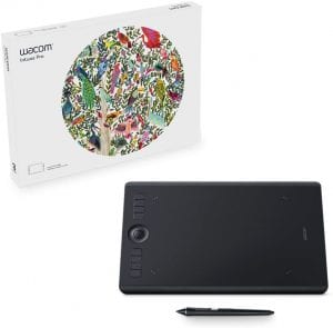 Wacom PTH660 Intuous Pro Digital Drawing Tablet