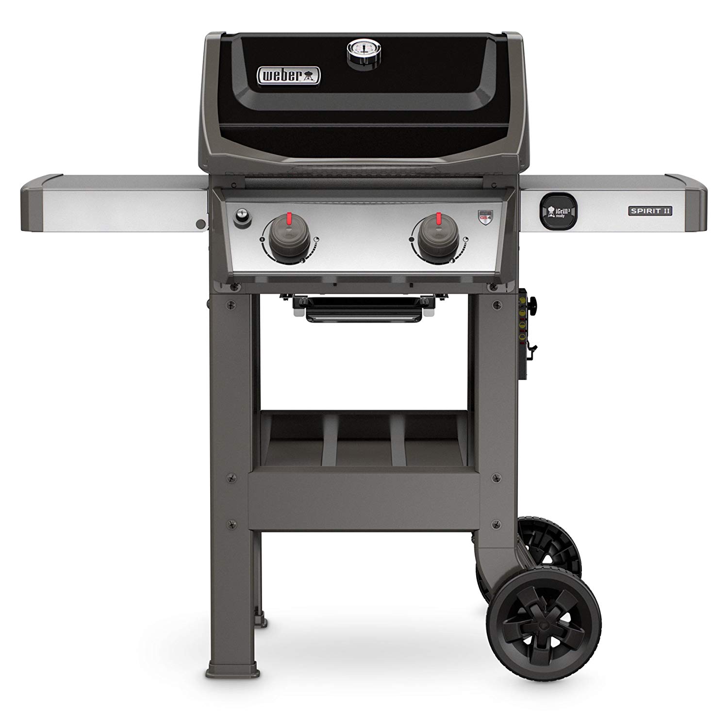 Weber Spirit II Built-In Thermometer Outdoor BBQ Grill