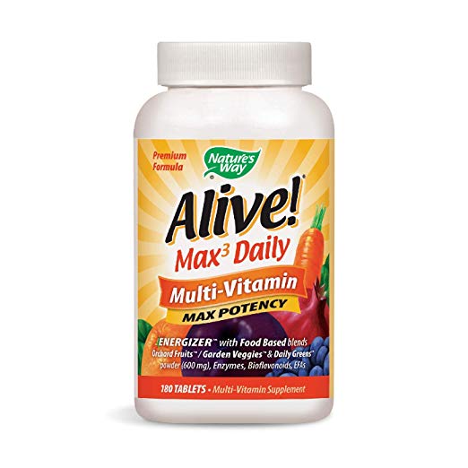 Nature’s Way Alive! Max3 Daily Adult Multivitamin