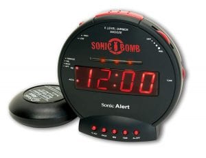 Sonic Alert Student Vibrating Alarm Clock
