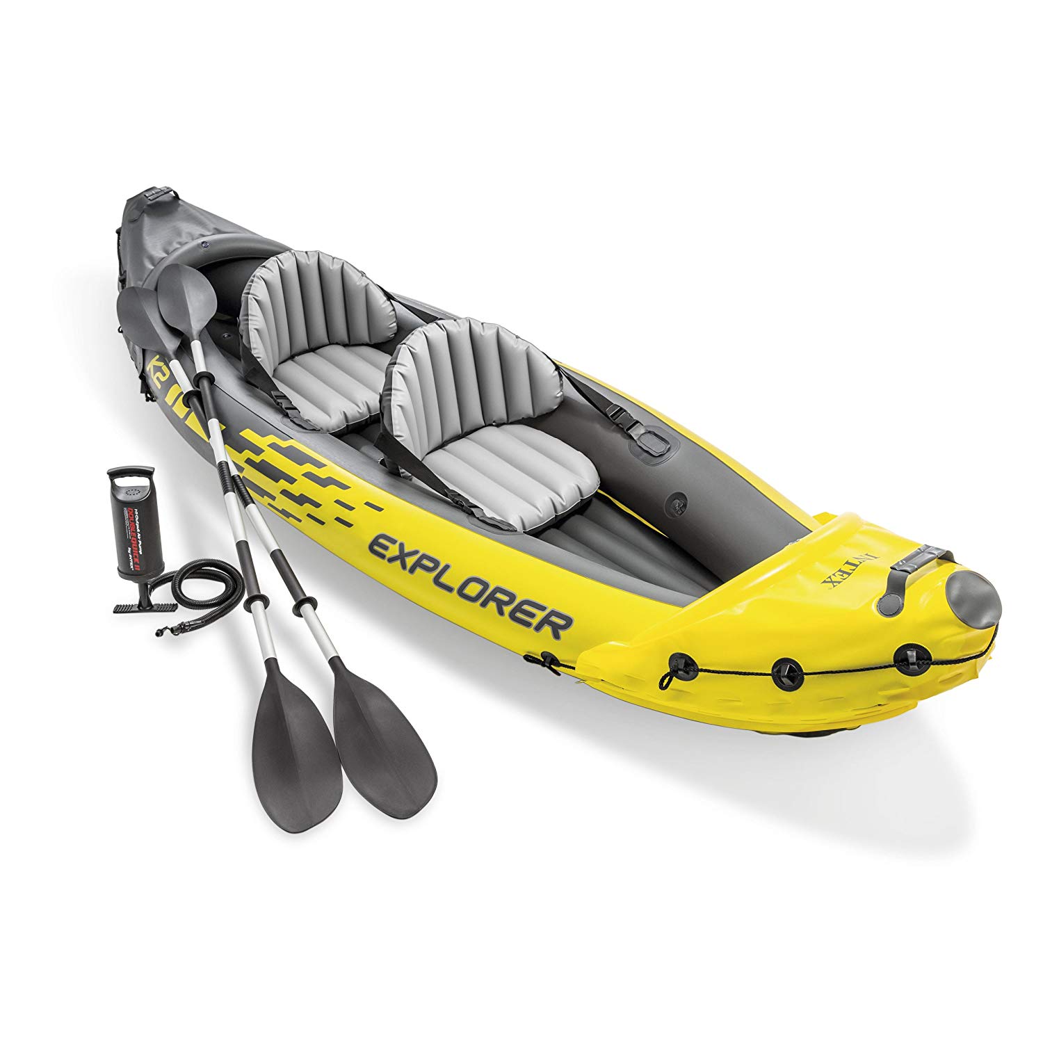 Intex Explorer K2 Adjustable Vinyl Kayak, 10-Feet
