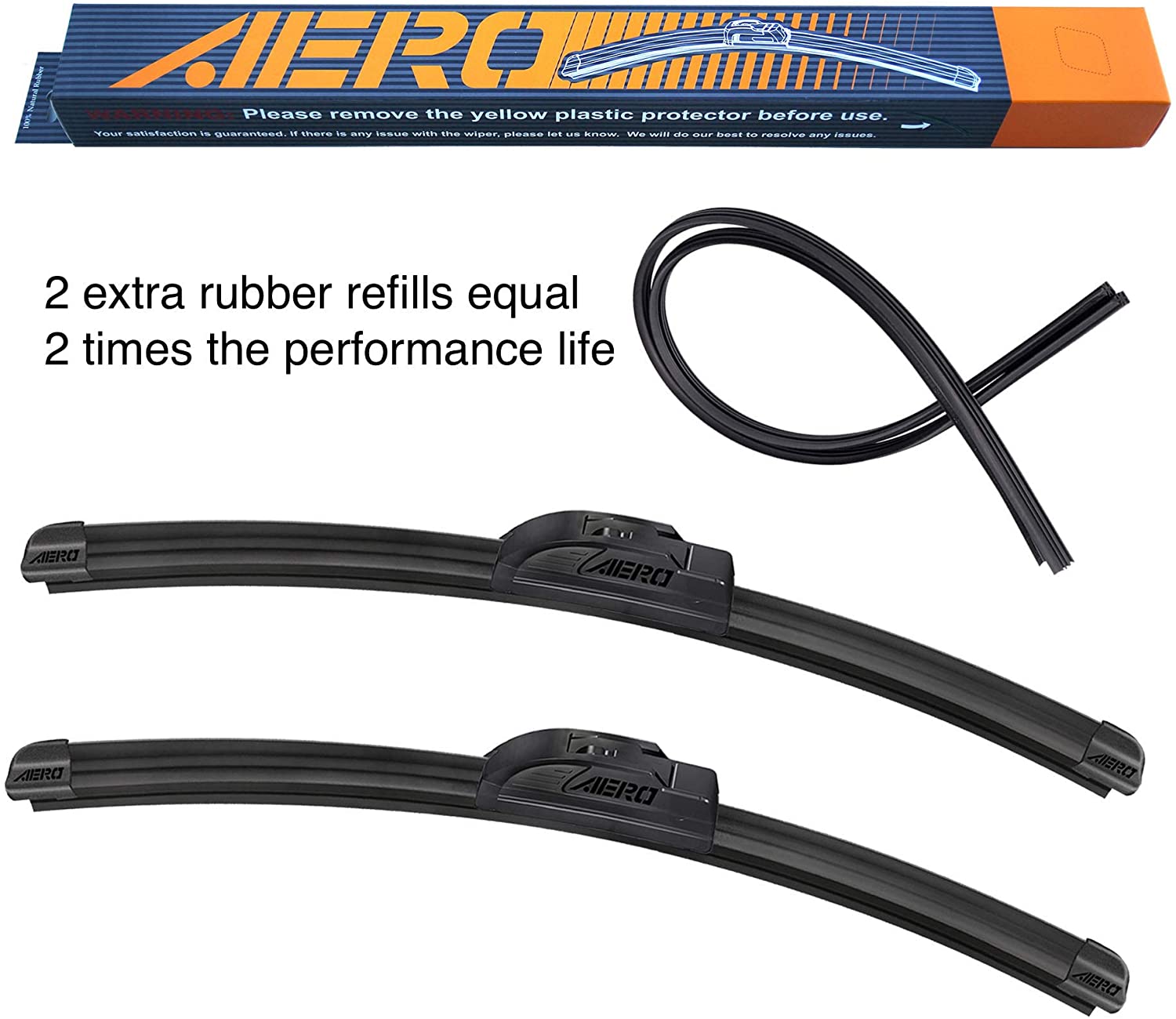 AERO Premium Drag Reducing Windshield Wiper Blades