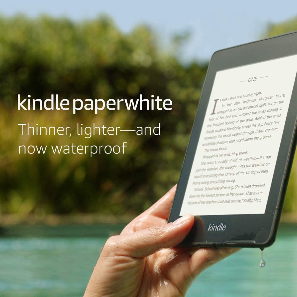 Amazon Kindle Paperwhite Long-Lasting Battery E-Reader