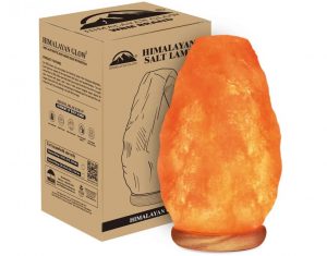 Himalayan Glow 1001 Soothing Warm Amber Glow Salt Lamp
