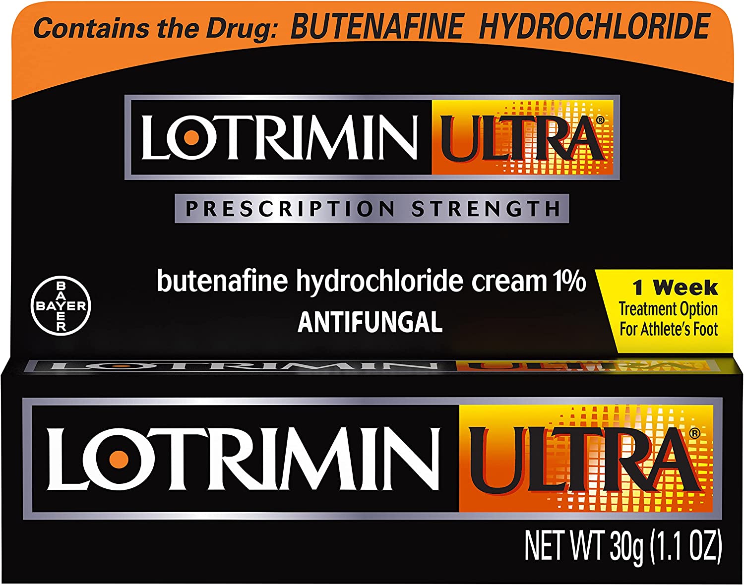 Lotrimin Ultra Anti-Itch Greaseless Antifungal Cream