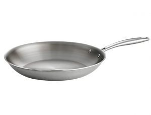 Tramontina 80116/007DS Gourmet Stainless Steel Induction-Ready Tri-Ply Skillet, 12-Inch