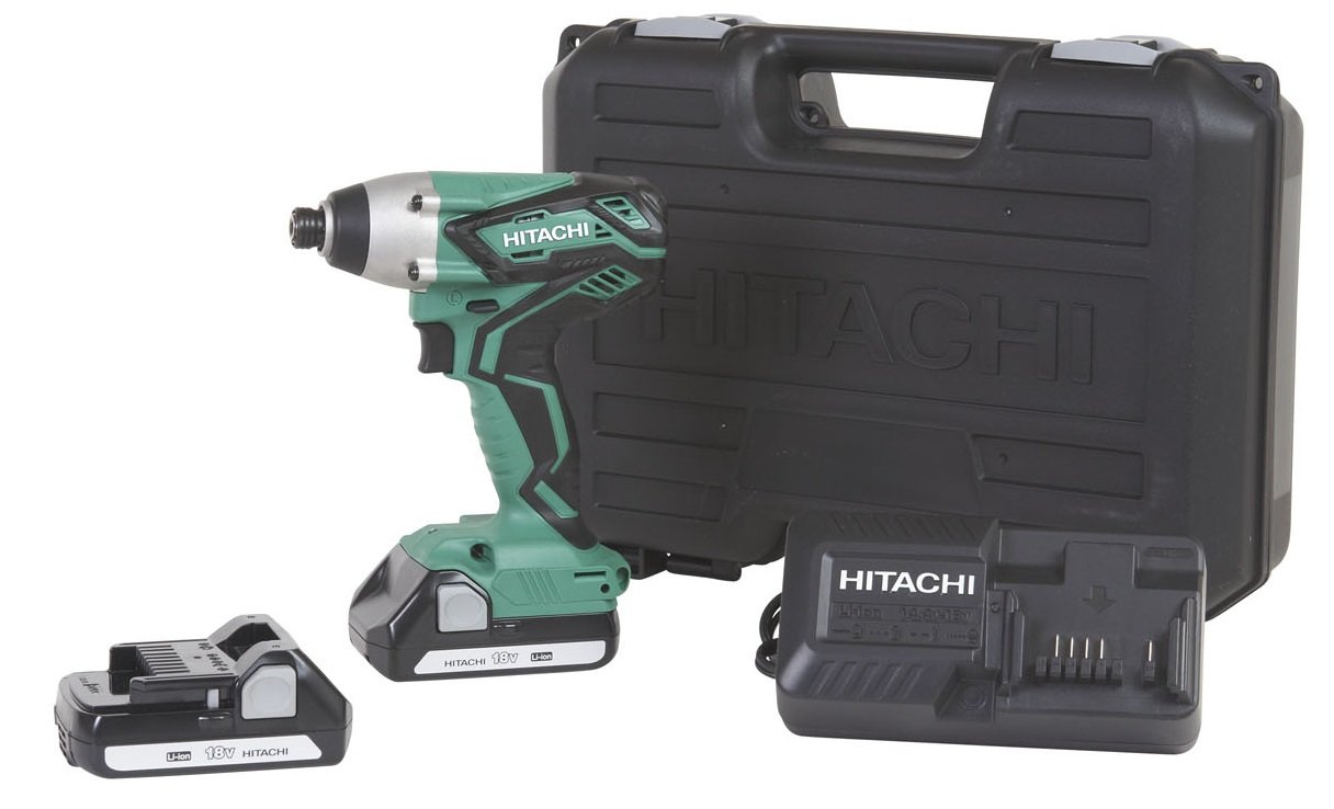Hitachi Cordless Lithium Ion Impact Driver Kit