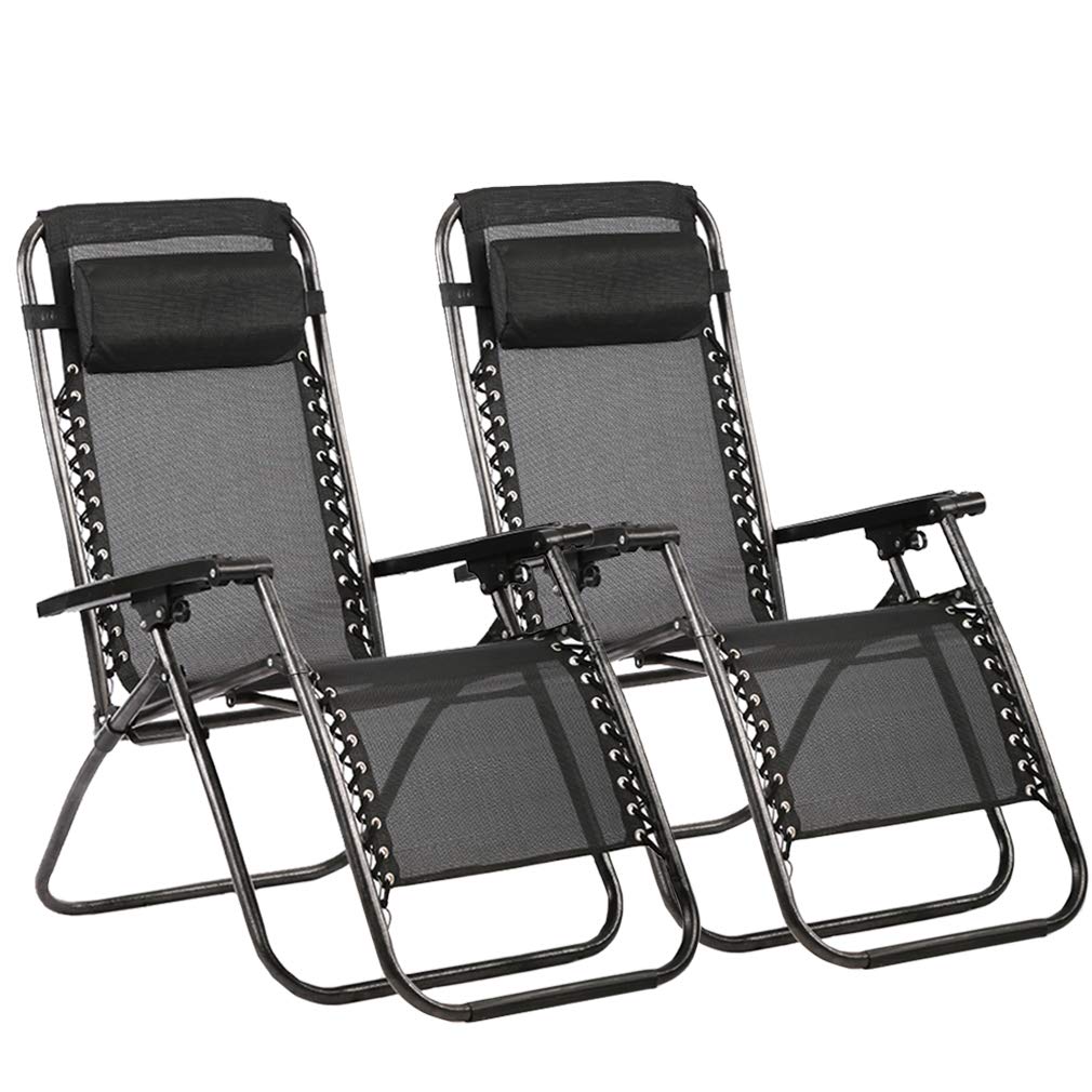 FDW Leaning Outdoor Zero Gravity Chair, 2-Piece