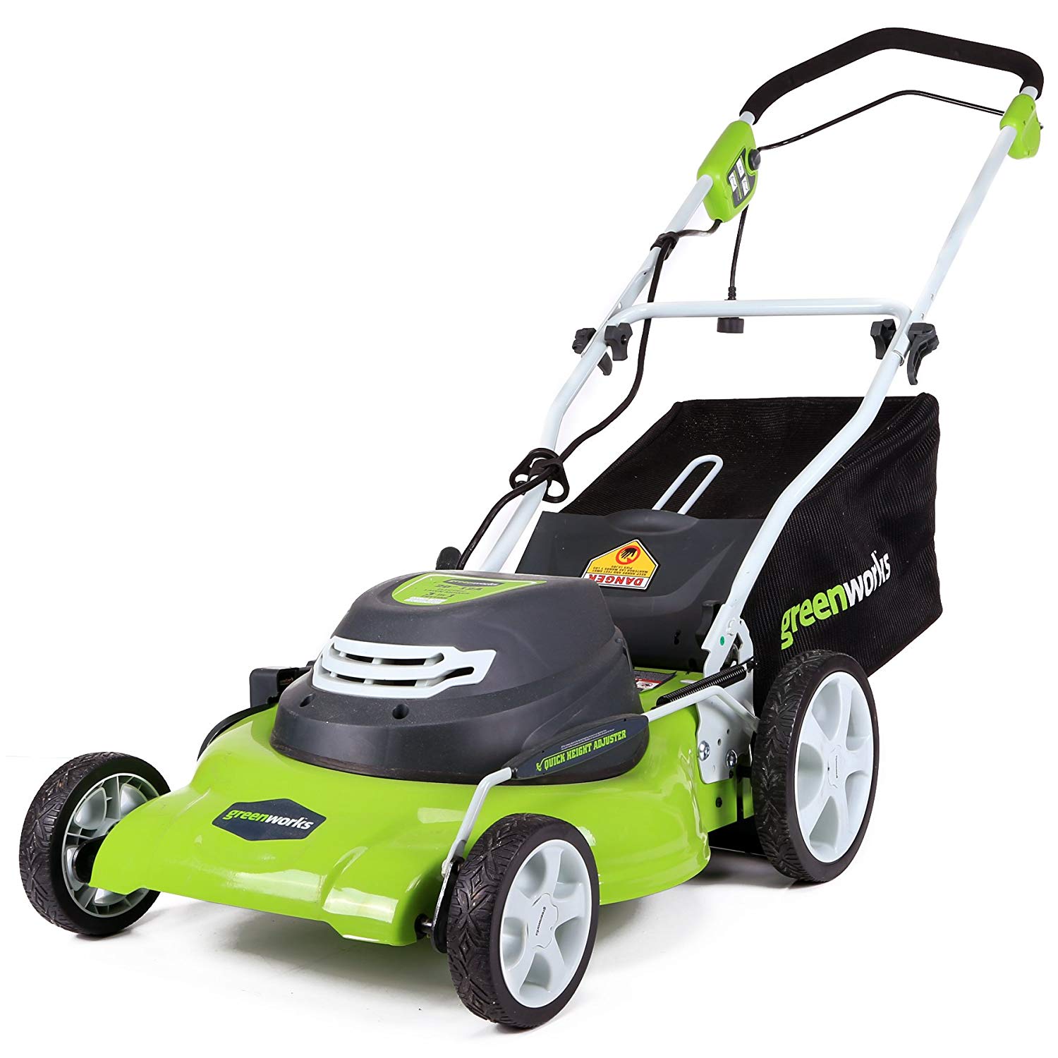 Greenworks 20-Inch 12 Amp Corded Lawn Mower