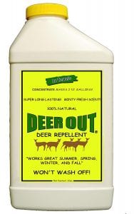 Deer Out Concentrate Mint Scented Deer Repellent, 32-Ounce