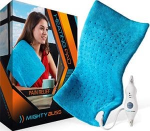 MIGHTY BLISS Auto Shut-Off Electric Heating Pad