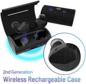 Cobble Pro 1300mAh Qi-Enabled True Charging Case & Wireless Earbuds