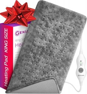 Geniani Moist & Dry Electric Heating Pad For Muscles