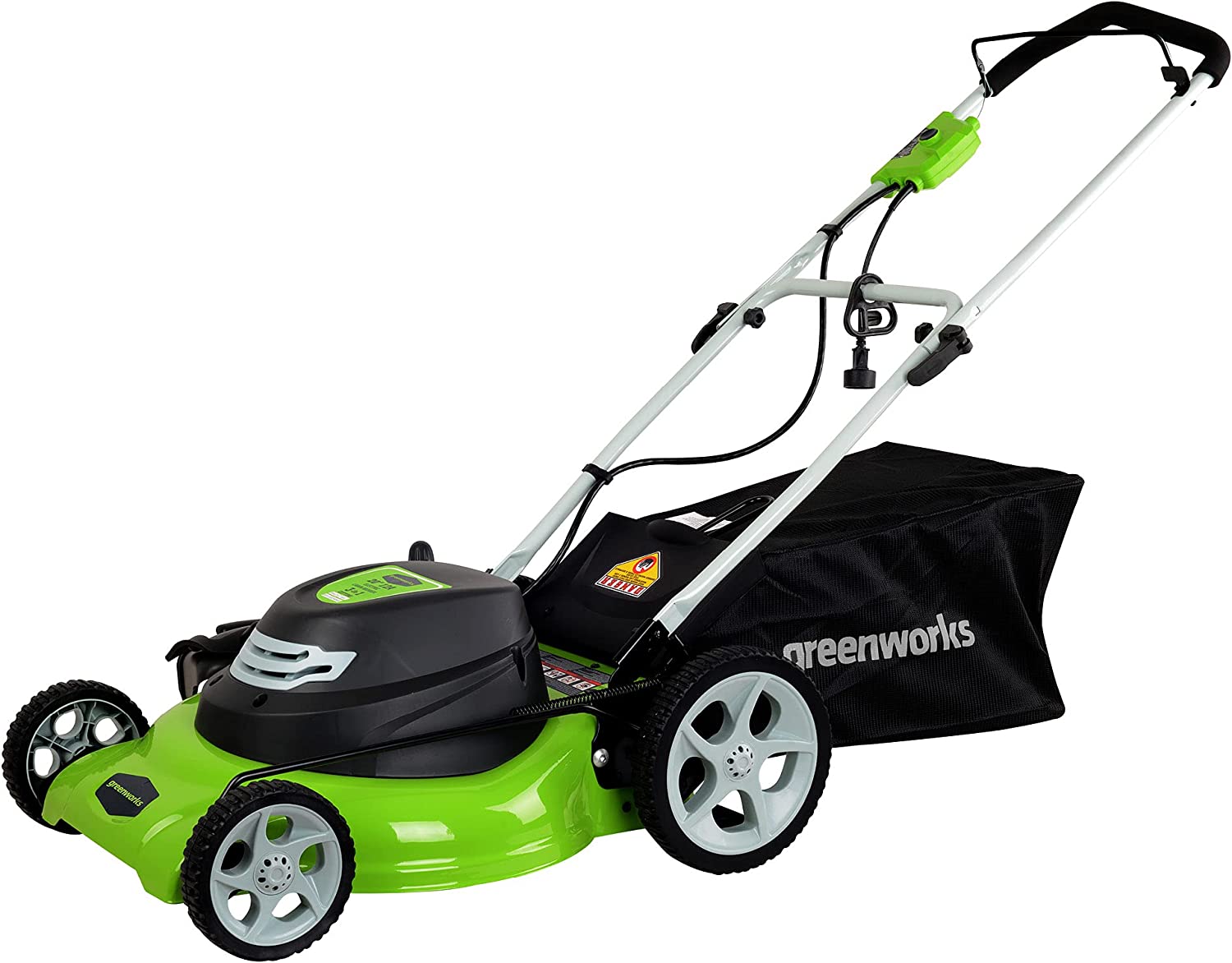 Greenworks Long-Lasting Self-Propelled Lawn Mower, 20-Inch