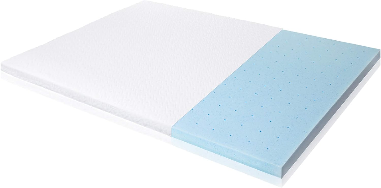 Isolus Gel Infused Bamboo Mattress Topper