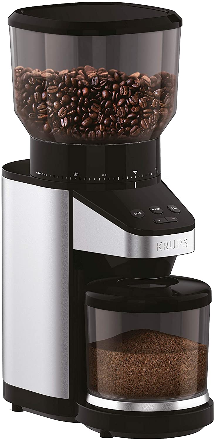 KRUPS Conical Auto Dose Coffee Burr Grinder