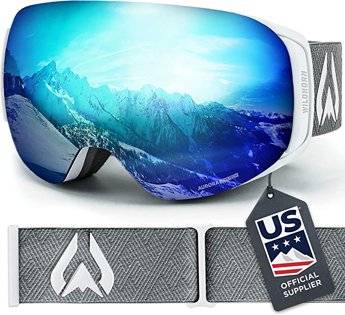 WildHorn Outfitters Roca UV Protection Ski Goggles
