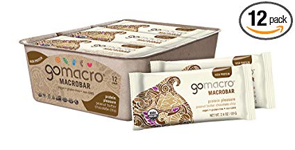 GoMacro MacroBar Organic Vegan Protein Bars