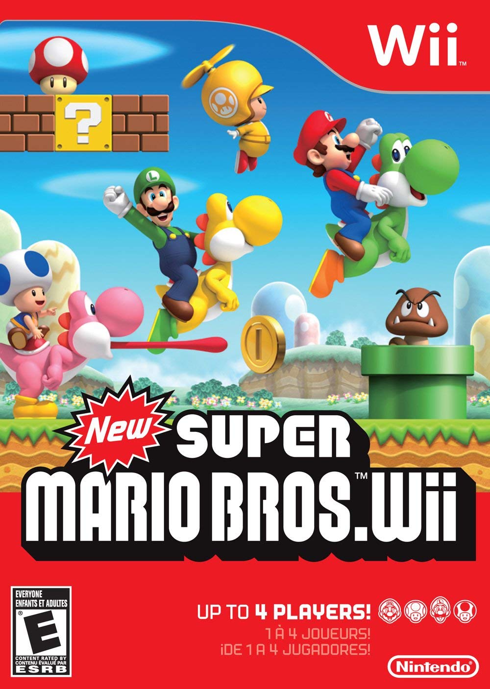 Wii Nintendo New Super Mario Bros.
