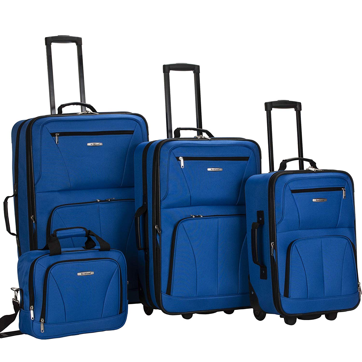 Rockland Expandable Luggage Set, 4-Piece